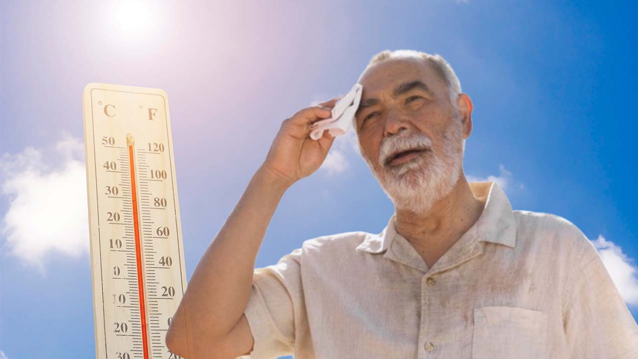 Air conditioner electricity consumption during a heatwave